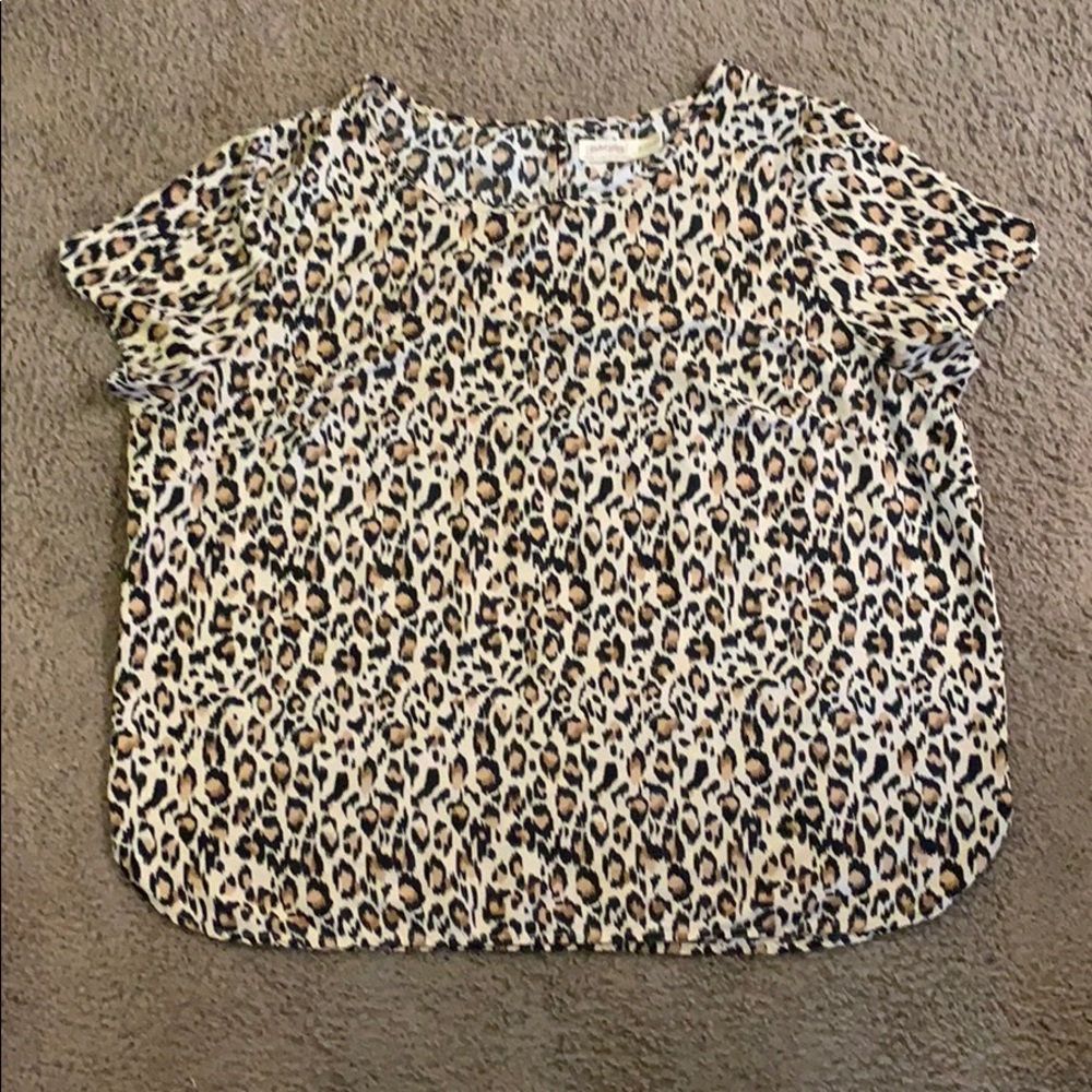 Animal Print Top